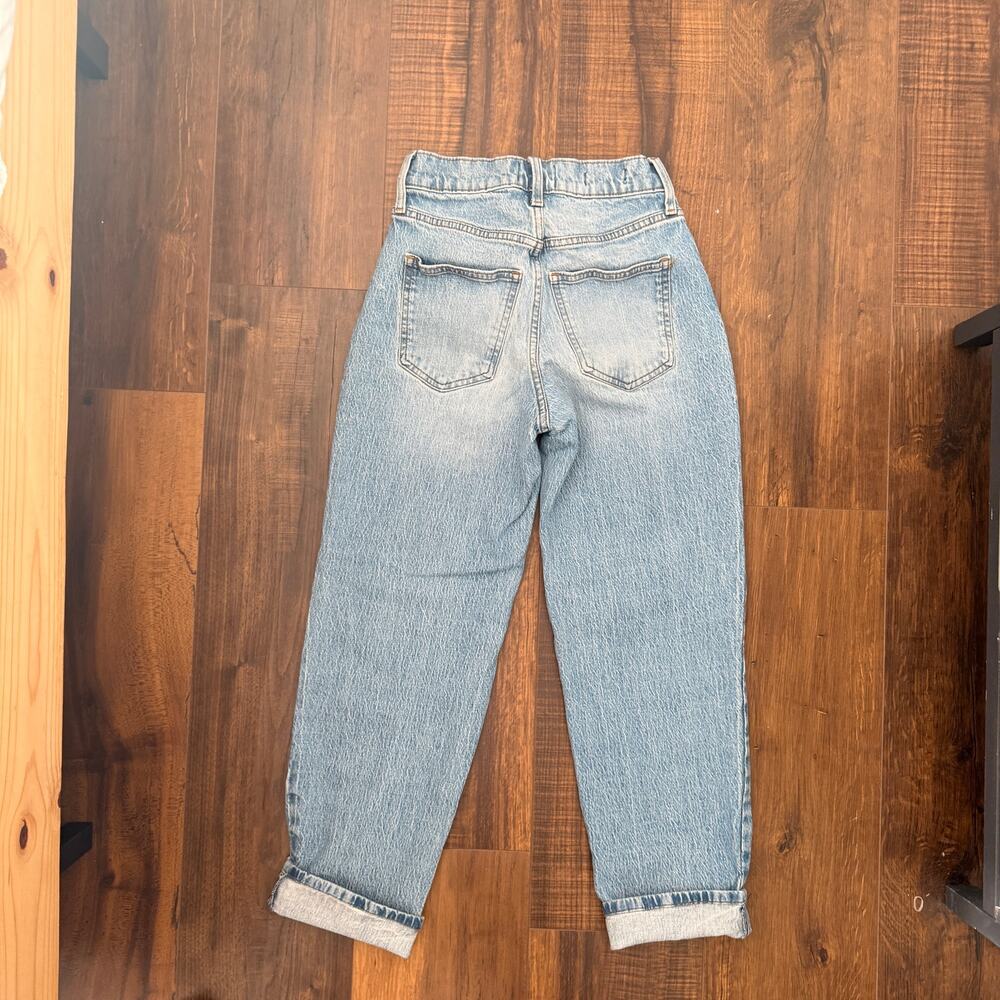 Universal Thread Vintage Straight Denim Blue Jeans - 00/24 - Picture 2 of 5